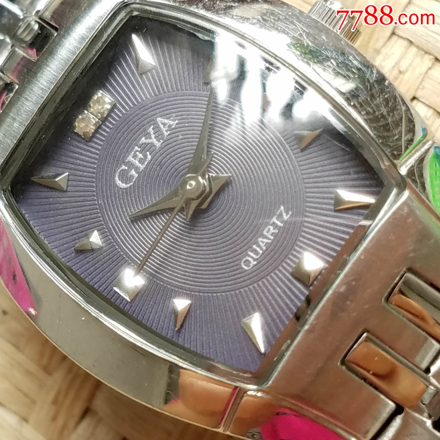 【酒桶拱形表壳设计!】汪涵代言品牌:geya格雅-石英女表