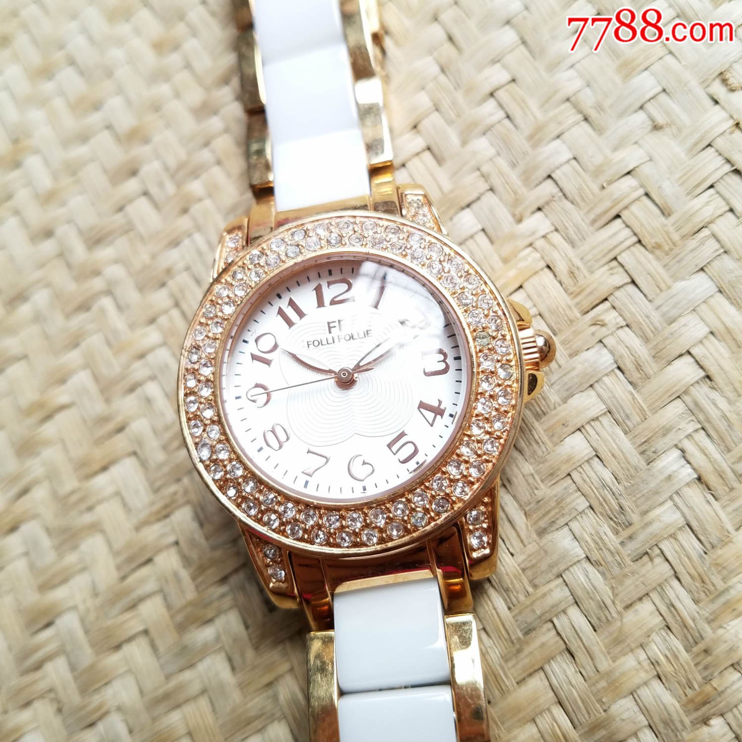 follifollie(ff)-陶瓷石英女表,手表/腕表_第1张