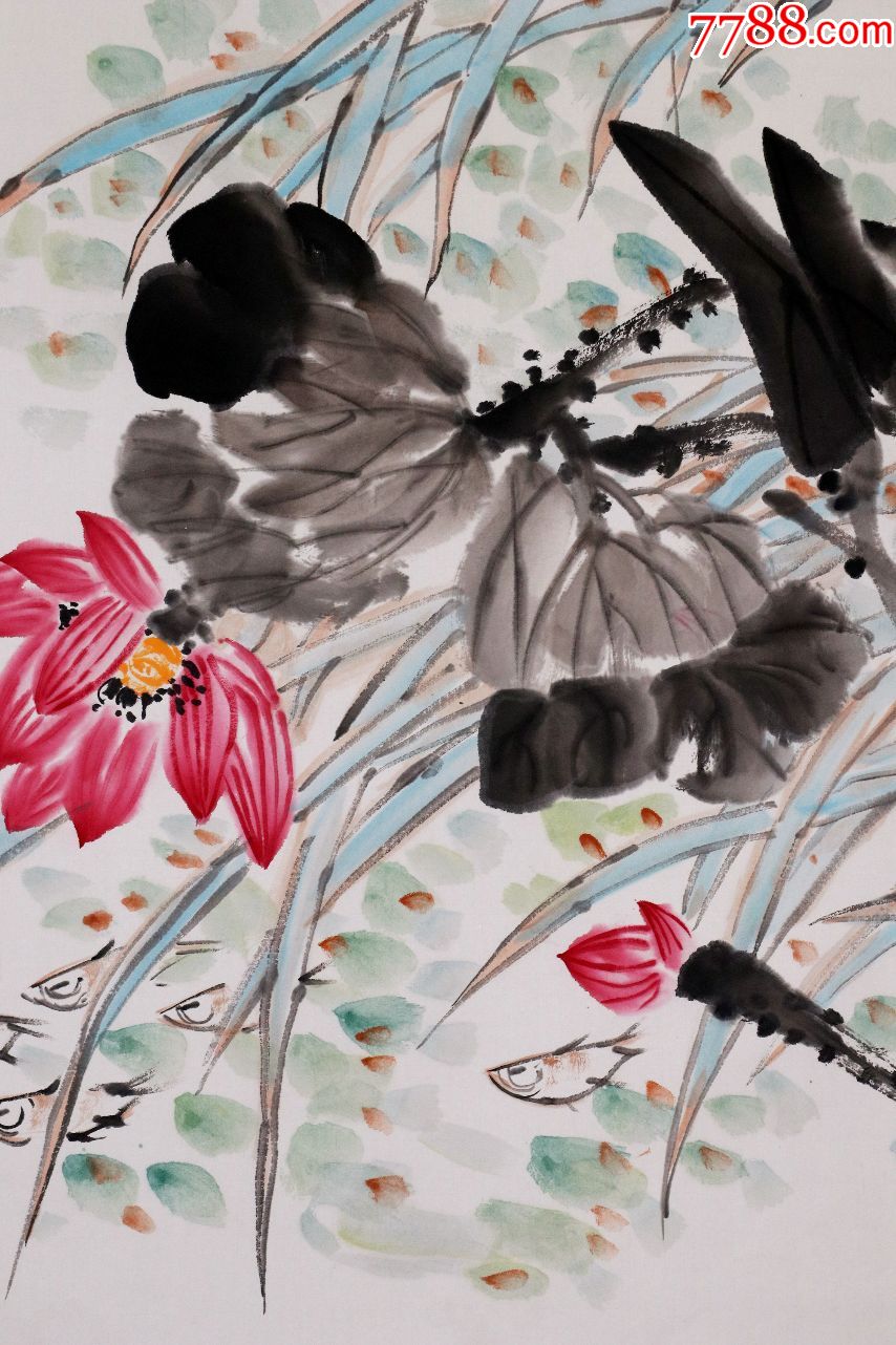 北京画院专业画家,国家一级美术师,教授【王培东】花鸟