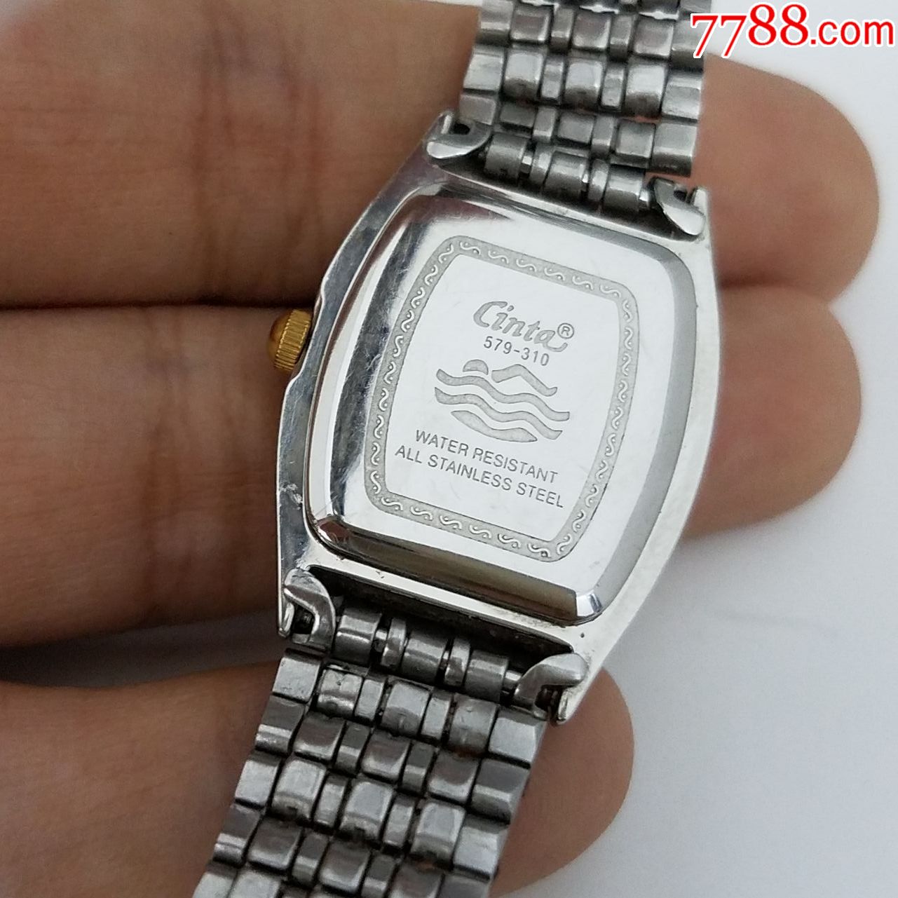 【美品】cinta电子女表【间金表款】【独特酒桶造型】【金针金刻度】