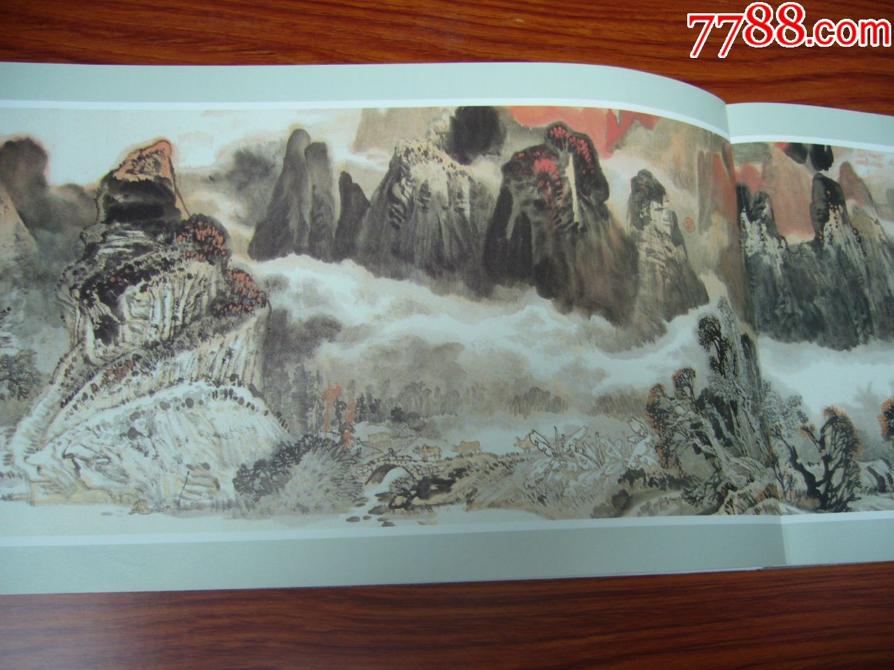 漓江百里画卷(黄格胜作,丙寅86年)