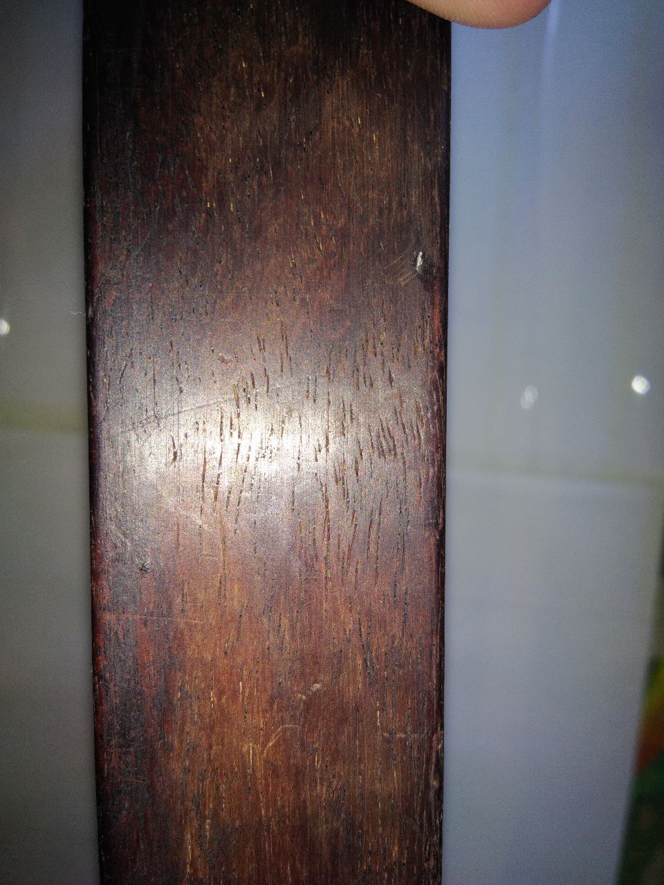 早期油梨木算盘一件