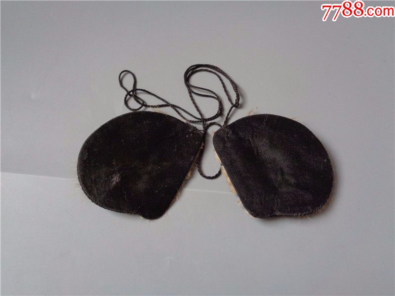 民国时期棉耳套一对