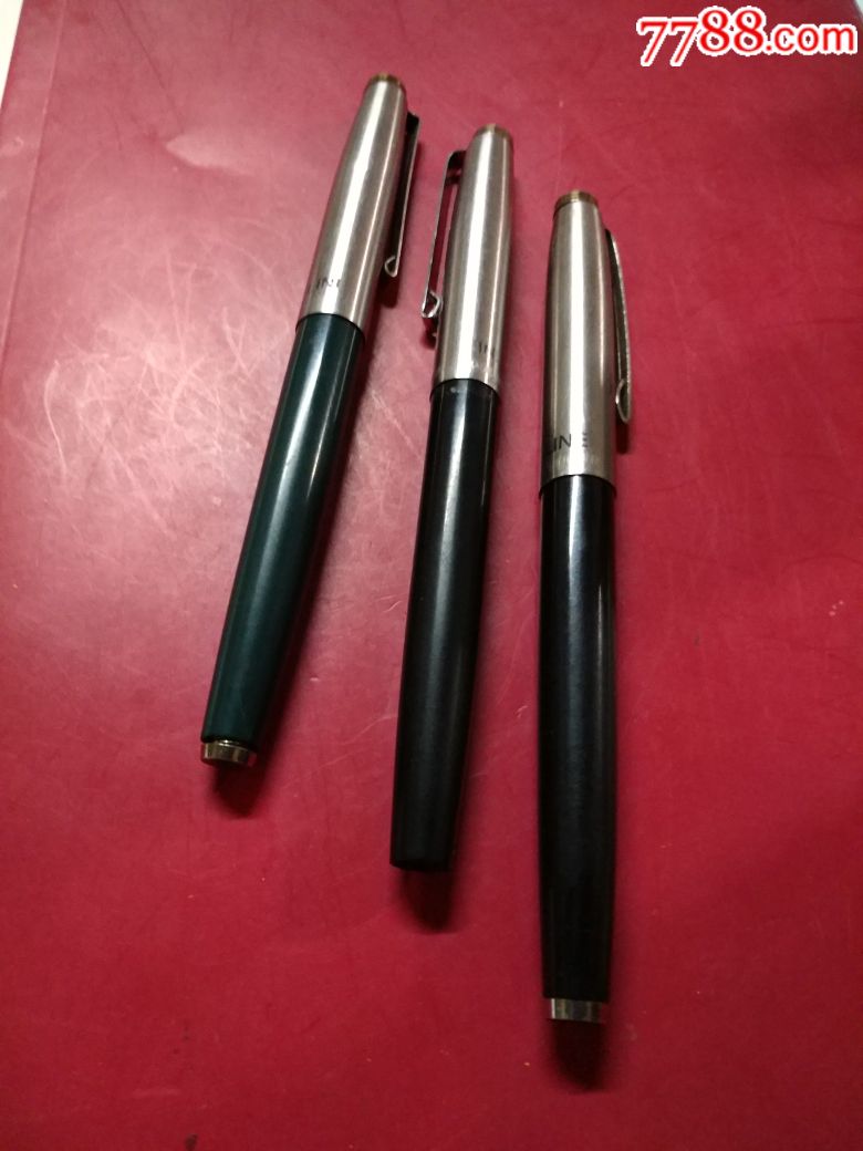 80年代老英雄钢笔,3只合拍1只完美,2只笔尖不好!1元起拍!