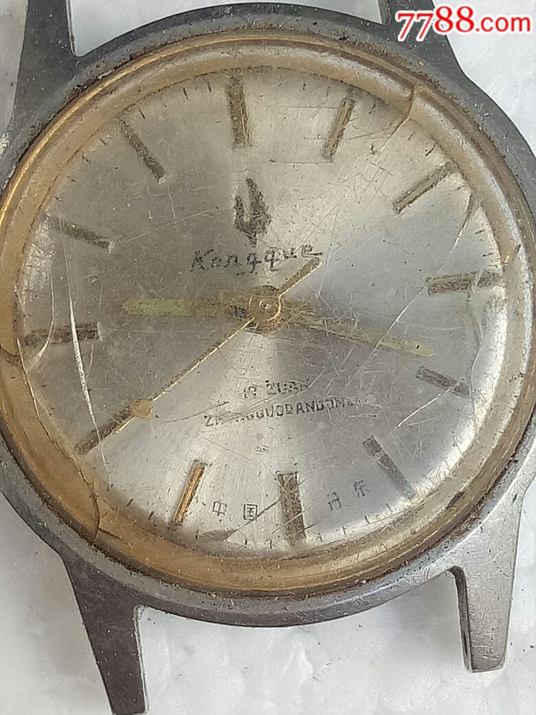 孔雀全钢,3113型手表,走时