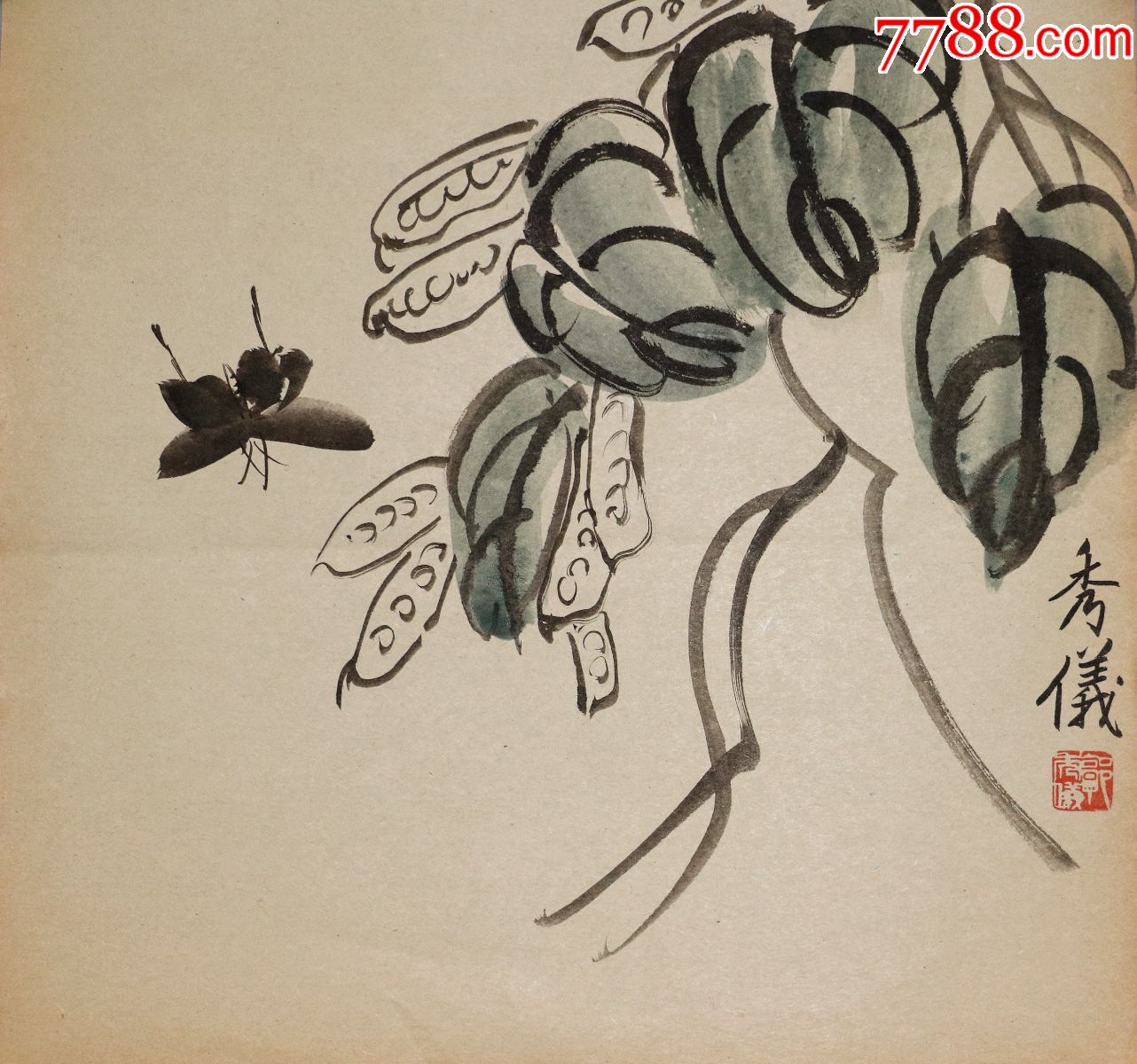 郭秀仪大写意10册页真迹-au18180388-花鸟国画原作-加价-7788收藏