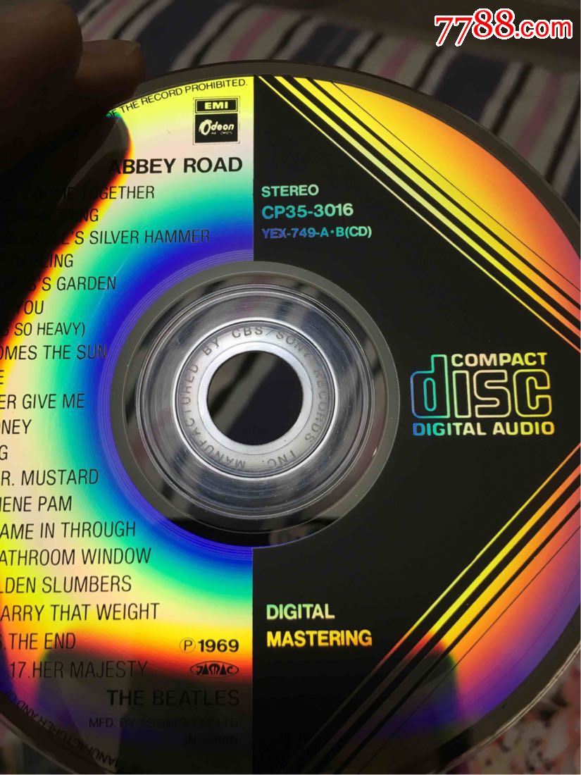 thebeatlesabbeyroad真正日本sony凸字(看详情介绍)