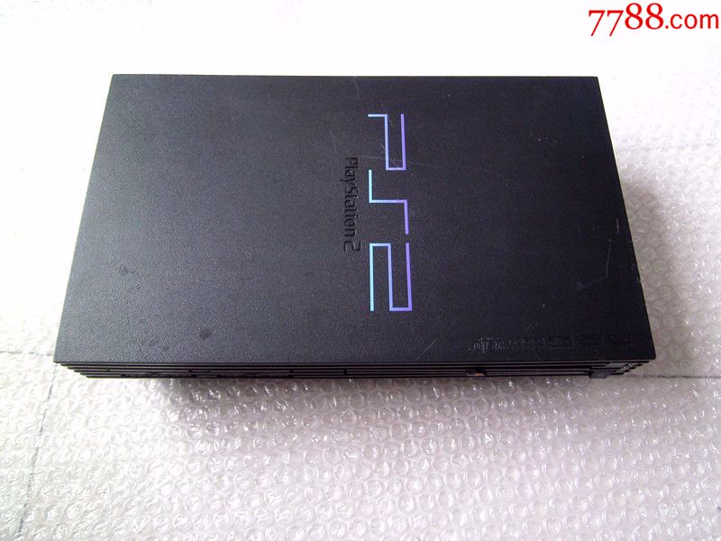 索尼ps2游戏机,早期日版30000型,机器正常,光
