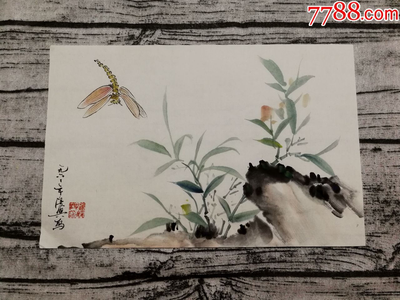 广西美协顾问,广西艺术学院名誉教授【张复兴】花鸟册页_花鸟国画原作