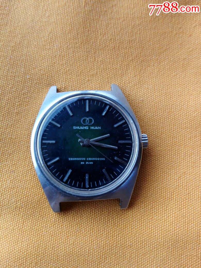 绿盘双环大号表,手表/腕表_第1张