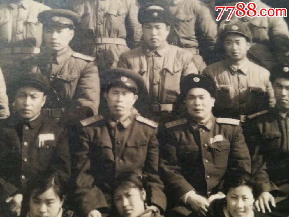 1958年五五式*隊軍裝軍服大合影(有大校,上校)