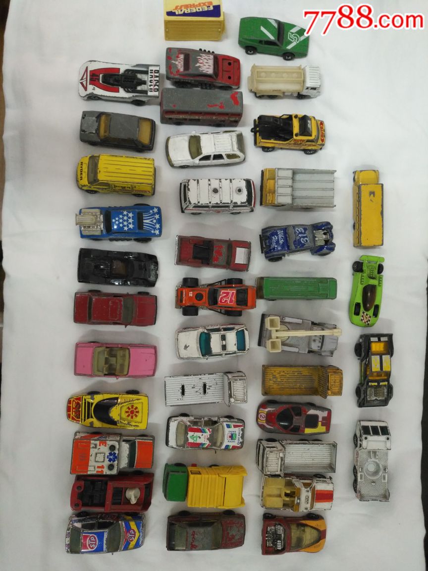 80年代火柴盒小车37个