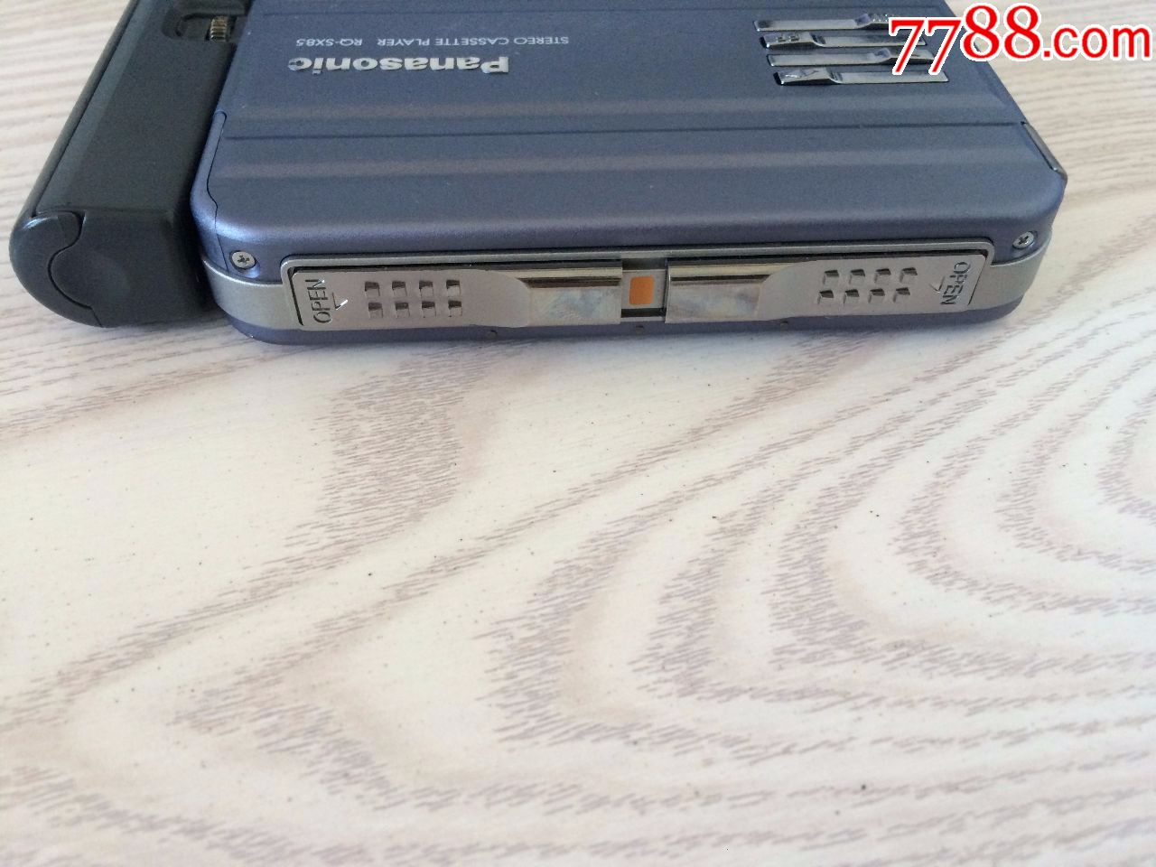 一台经典松下rq-sx85单放卡带机日产随声听全金属机身磁带随身听