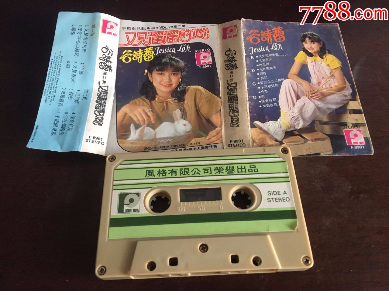 谷诗蕾--又见溜溜的她专辑,风格唱片出版