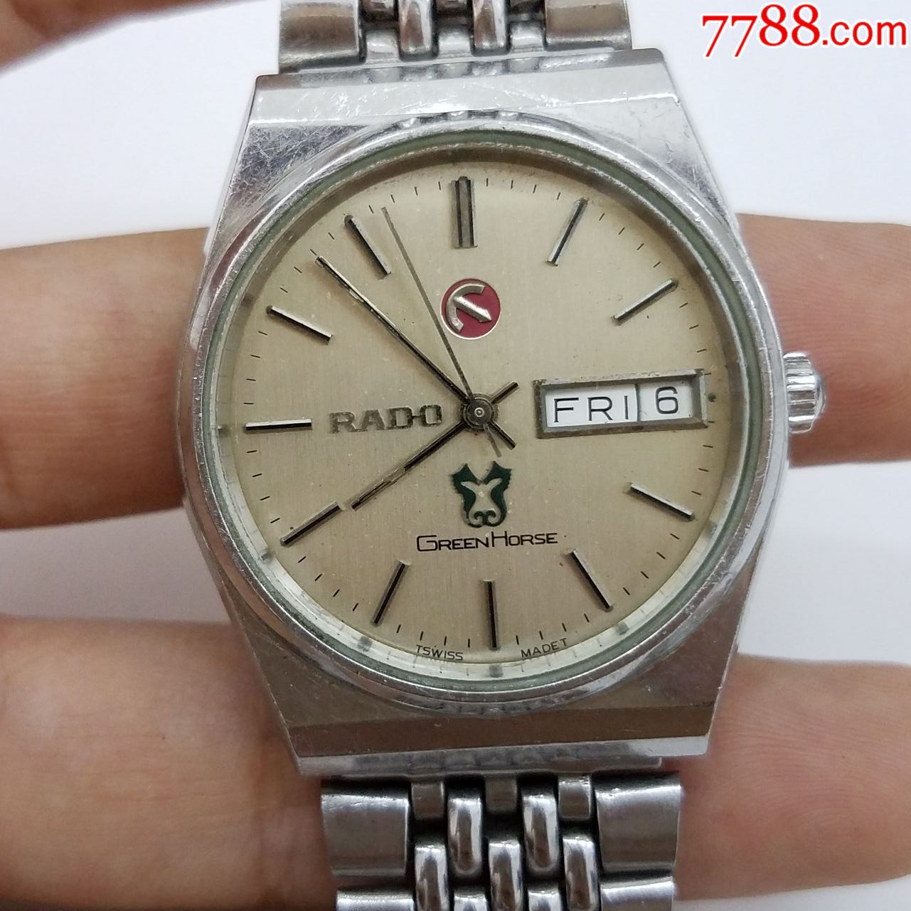 瑞士-雷达-绿海马系列-自动机械男表【2836-2金机芯