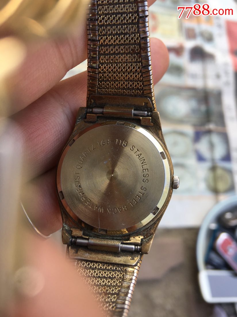 cinta先达牌双日历石英男表-10.0000元-au18353087-7788钟表收藏