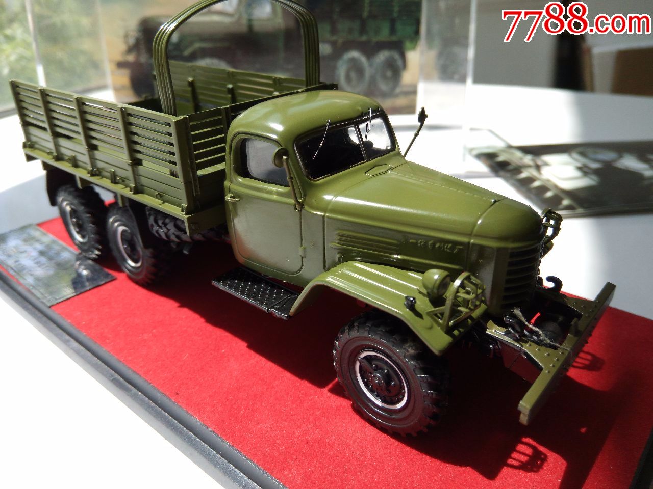 超完美,收藏级,绝版,老解放模型,全品10品,限量版发行,全球499台,带