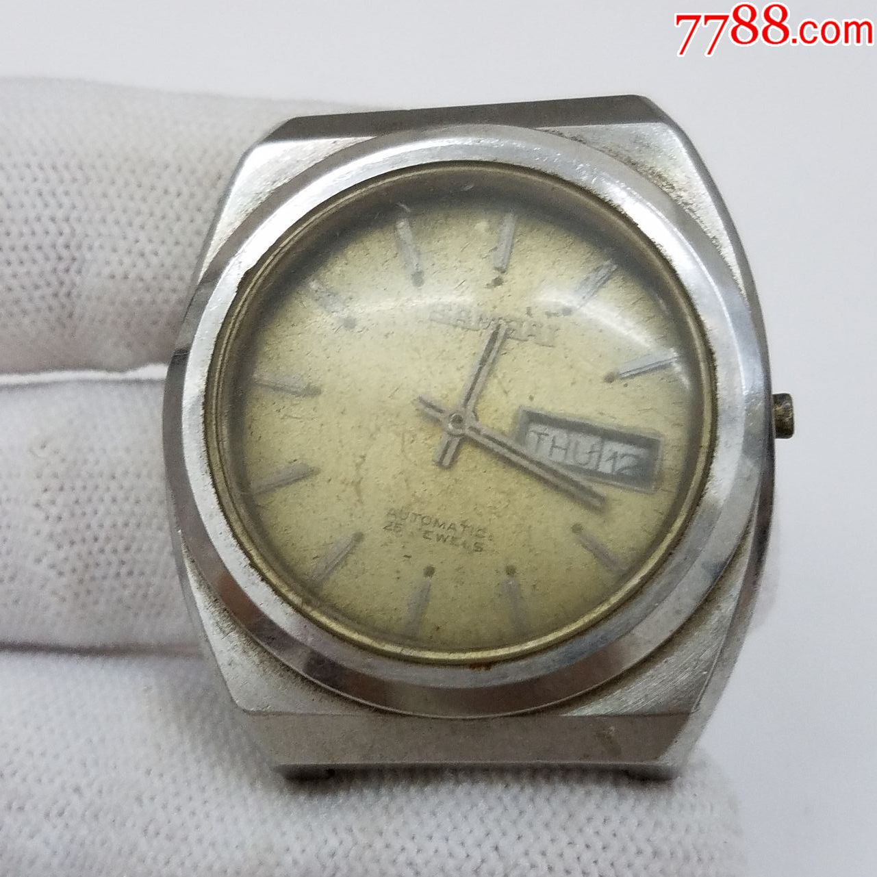 samba自动机械男表【25钻机芯】【闪亮立体刻度】【不走】