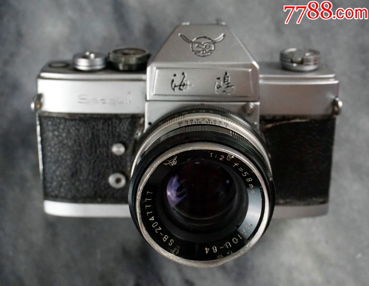 机身均带鸟标的海鸥135相机