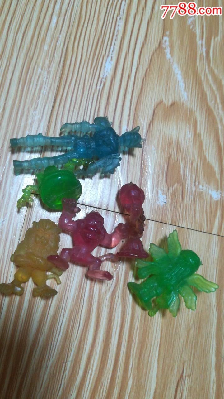 怀旧经典收藏老玩具塑料小人偶玩具