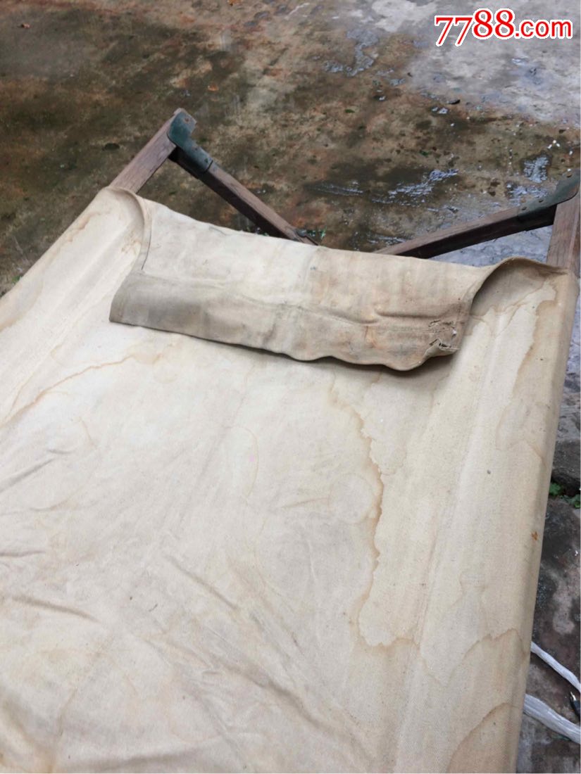 行军床二战抗美援朝时期二战原品老行军床抗战50式如图,老式行军