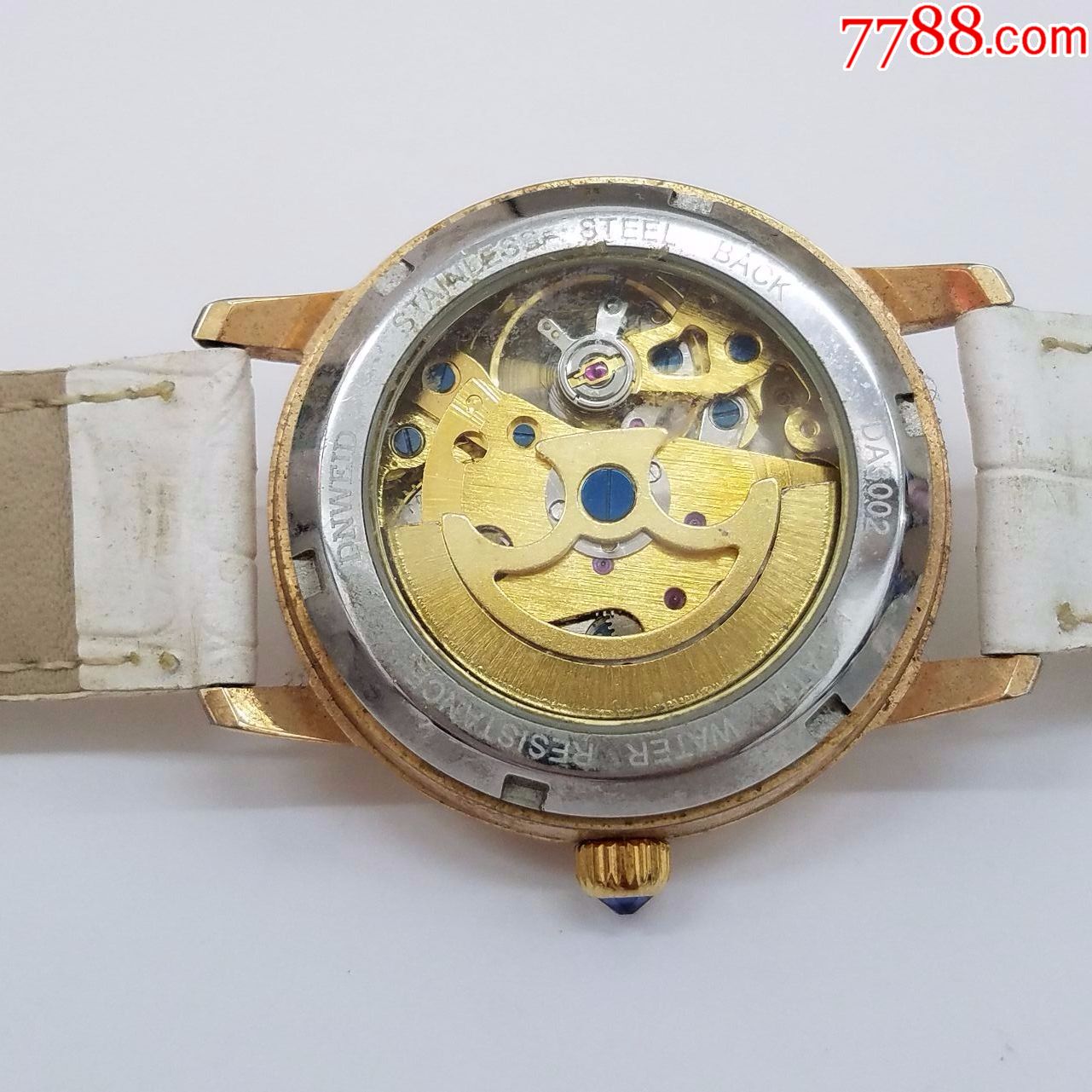 dnweid帝诺威登自动机械女表【金机芯】【漂亮天然贝壳镂空心形图纹