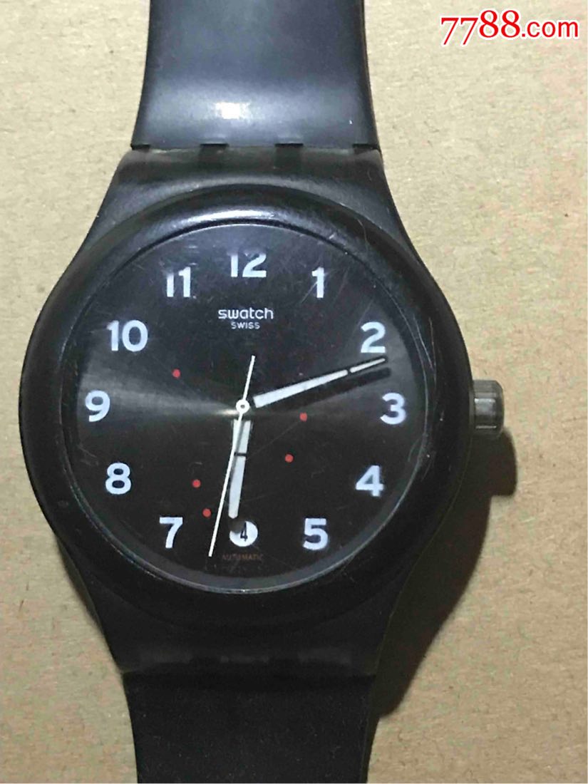 原装正品瑞士swatch51系列自动机械大表,表径连把头45mm,走时