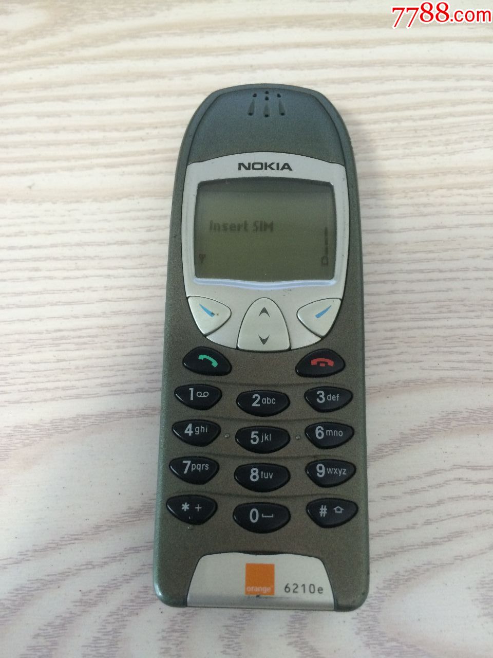 一个经典限量收藏诺基亚nokia,6210e直板手机.