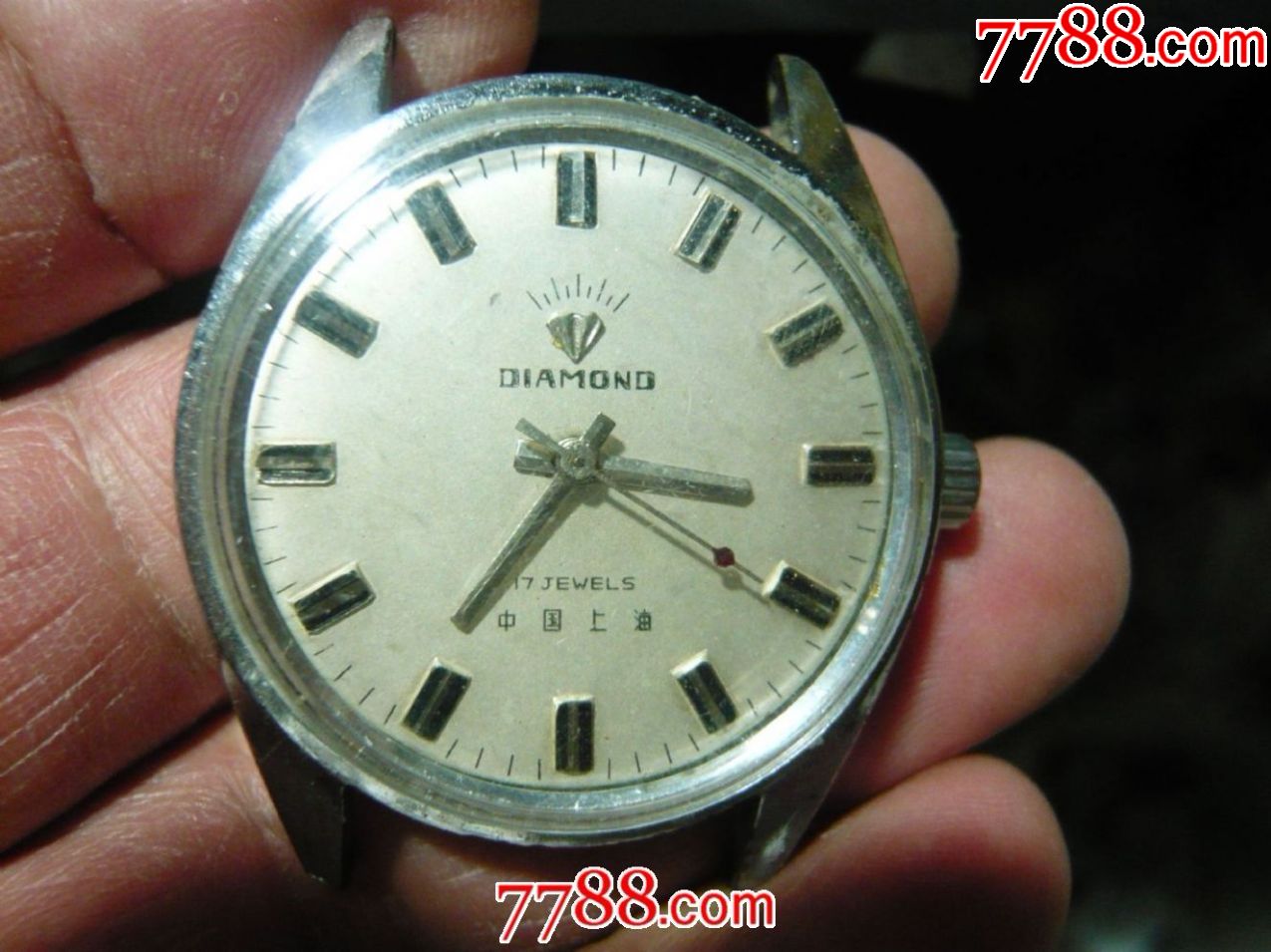 国产上海"钻石"老手表