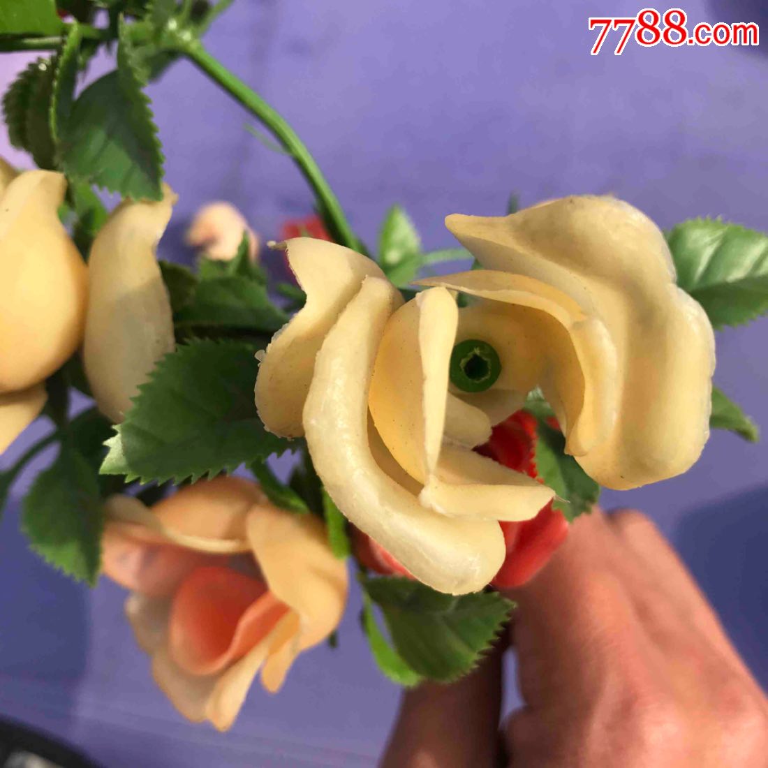 老塑料花-au18468098-7788老玩具收藏