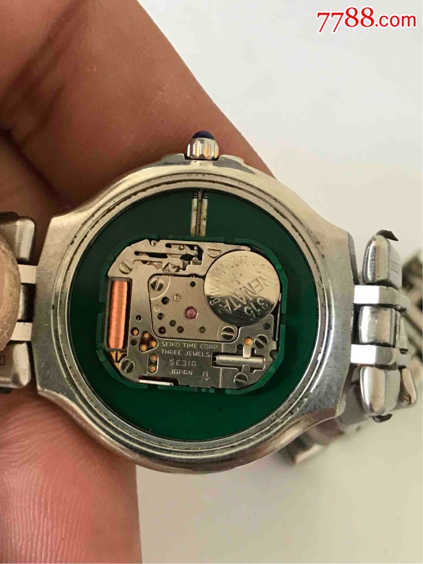 日产精工5e31-6010男石英表