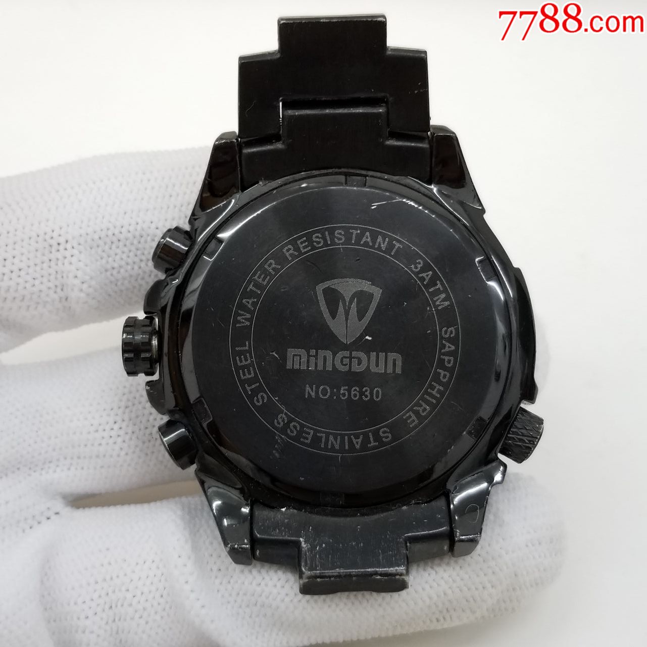 首页 拍卖 手表/腕表 >> 【大号】mingdun名盾电子计时男表【双向活动