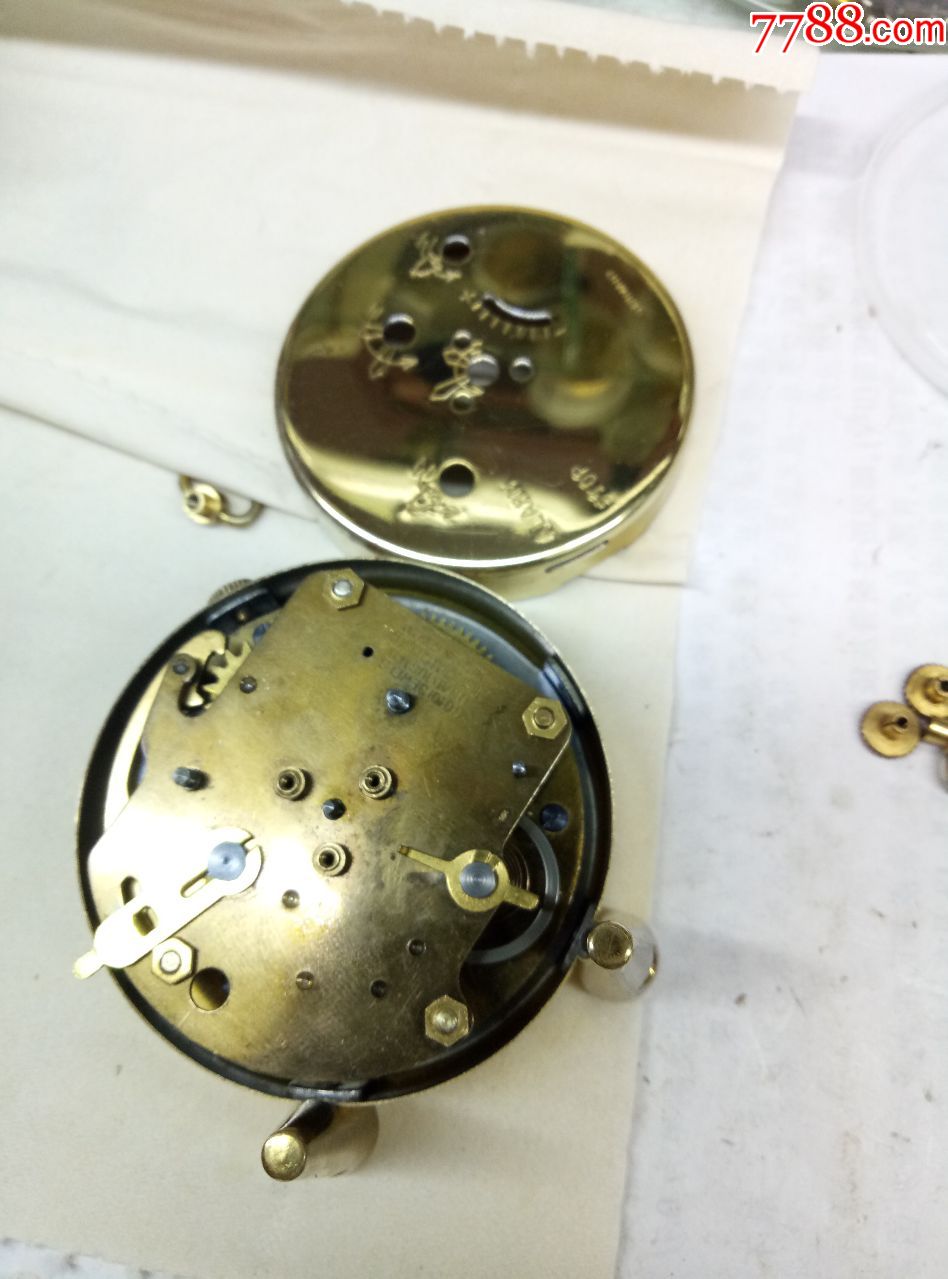 西德全铜机芯小闹钟