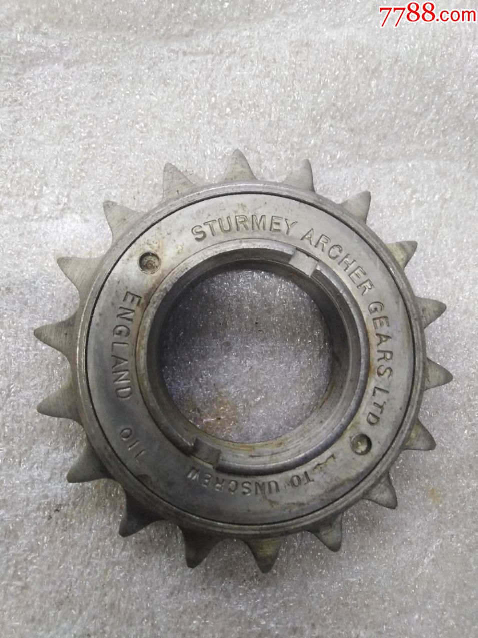 英国凤头自行车后飞轮,未使用过,全新古董-au18490789-车辆配件-加价