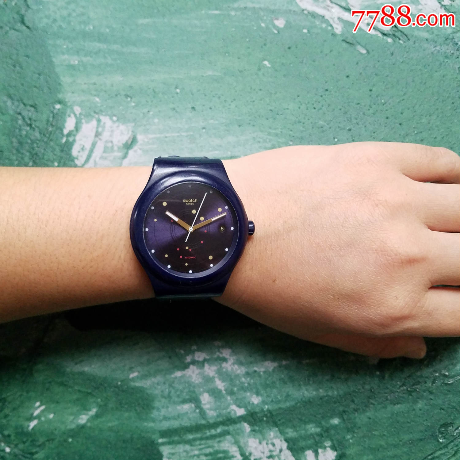 【瑞士v8认证eta环形轨道机芯,90小时长动力】瑞士斯沃琪-51系列-机械