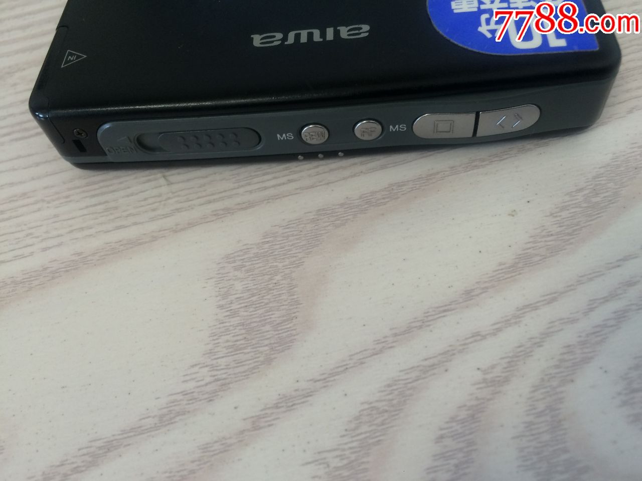 一台aiwa,爱华rx540单放磁带机