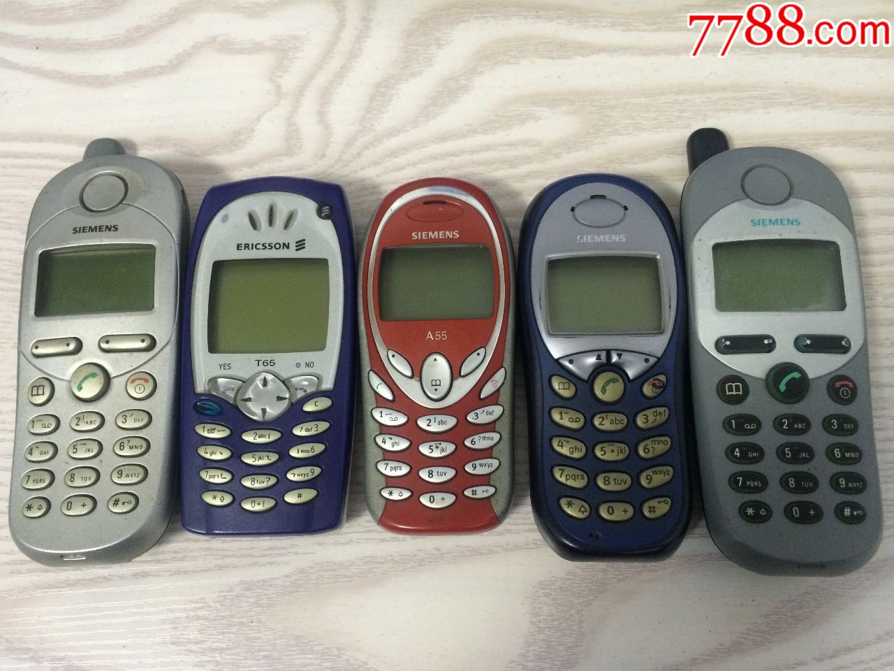 5台西门子siemens直板手机.,大哥大_第1张