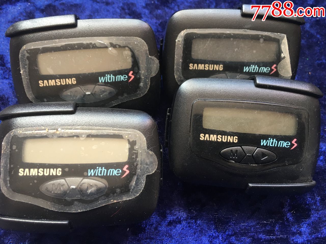 90年代的"三星"数字传呼机4部全品-au18583407-传呼机/bb机-加价-7788