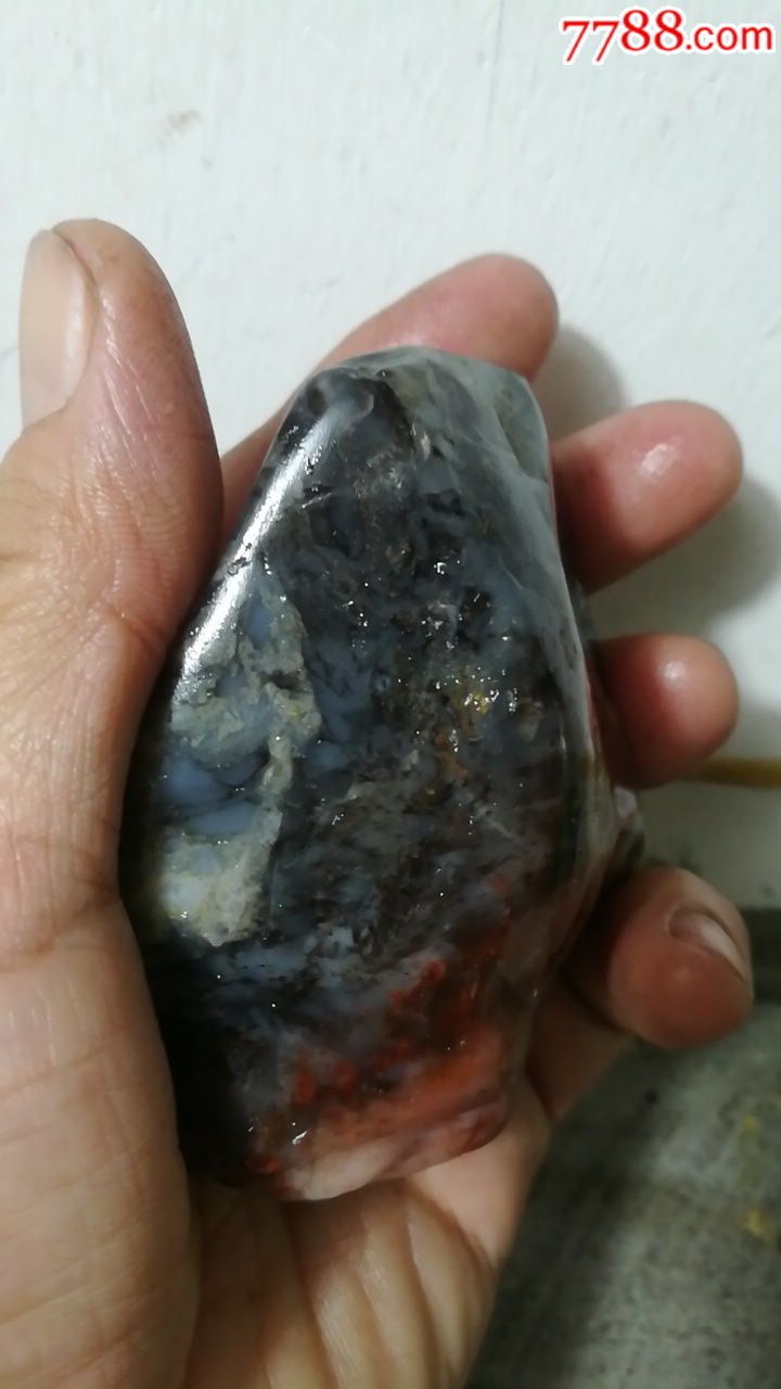 寿山高山五彩玛瑙原石(旧料)