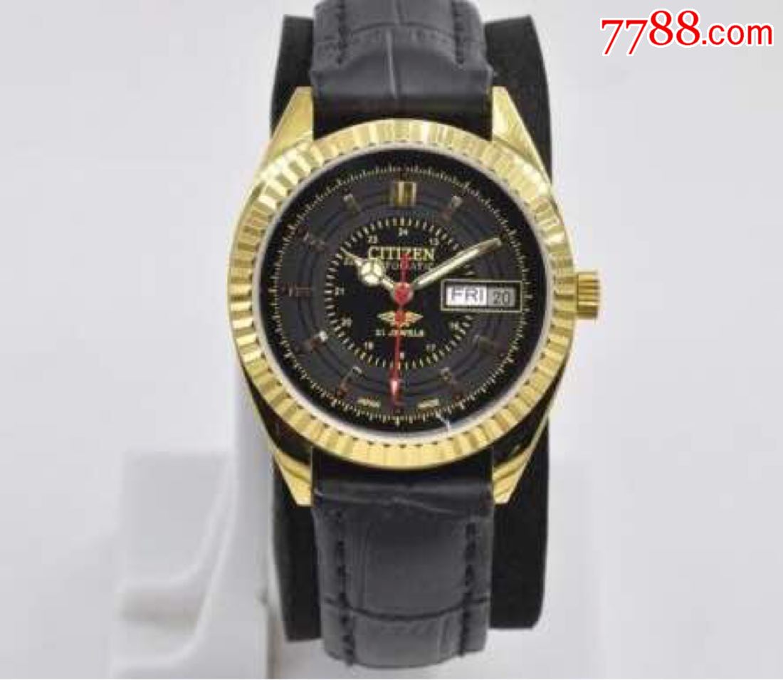 18k镀金西铁城,手表/腕表_第1张