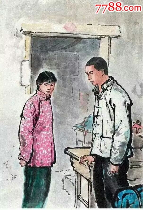 骆驼祥子图文版(顾炳鑫绘插图)-au18606000-连环画/小人书-加价-7788