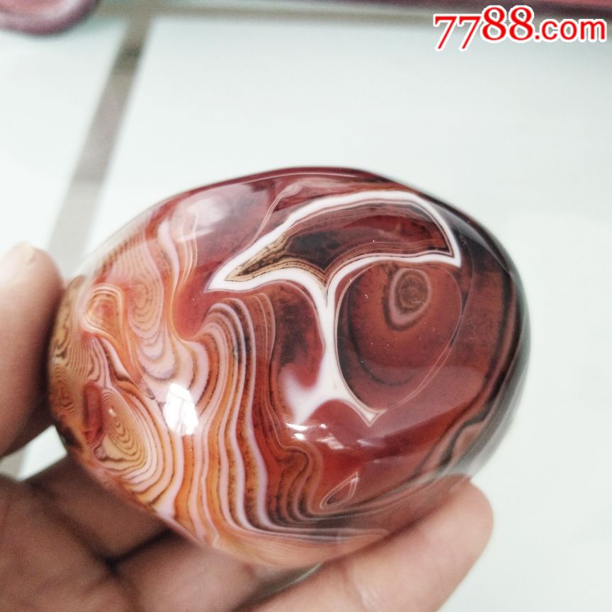 非洲玛瑙石,纹理图案非常漂亮!
