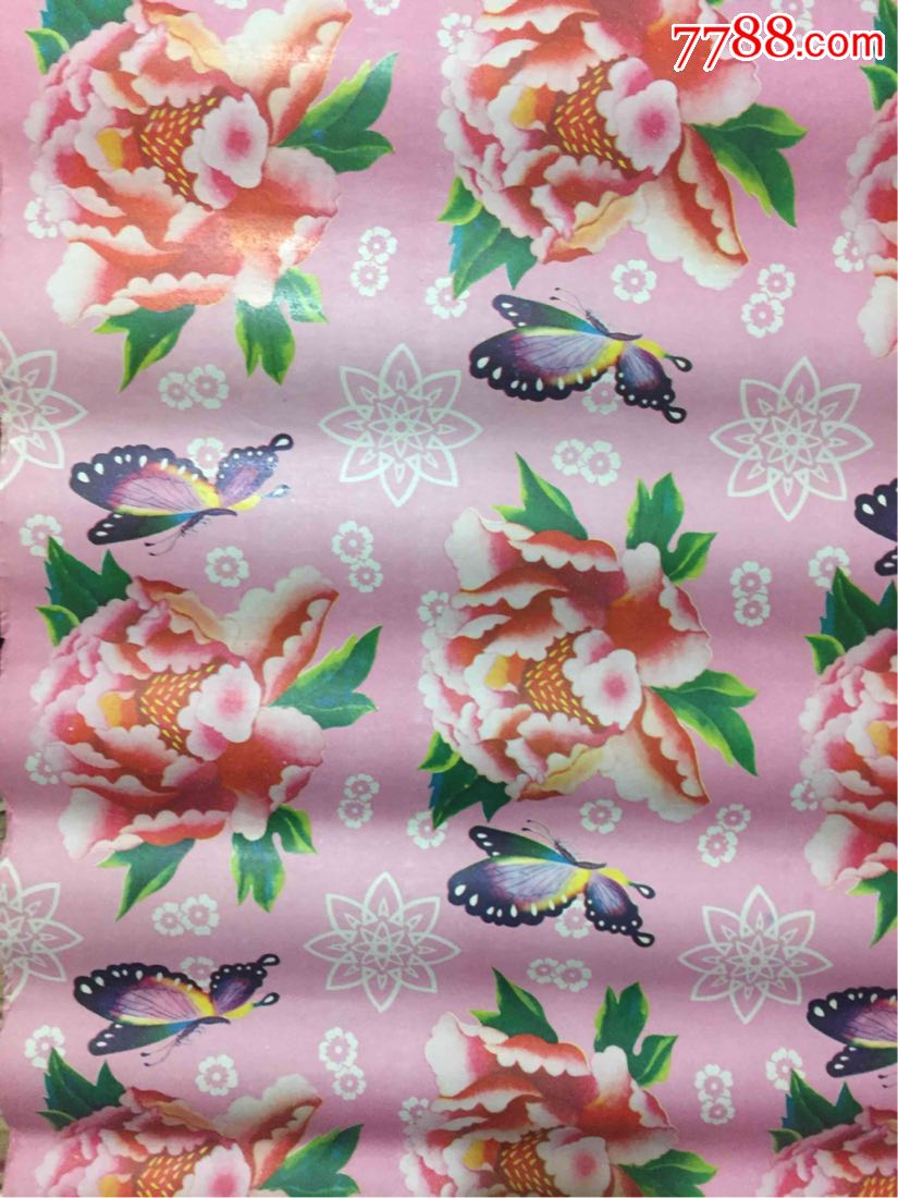 60-70年代花纸一组19张