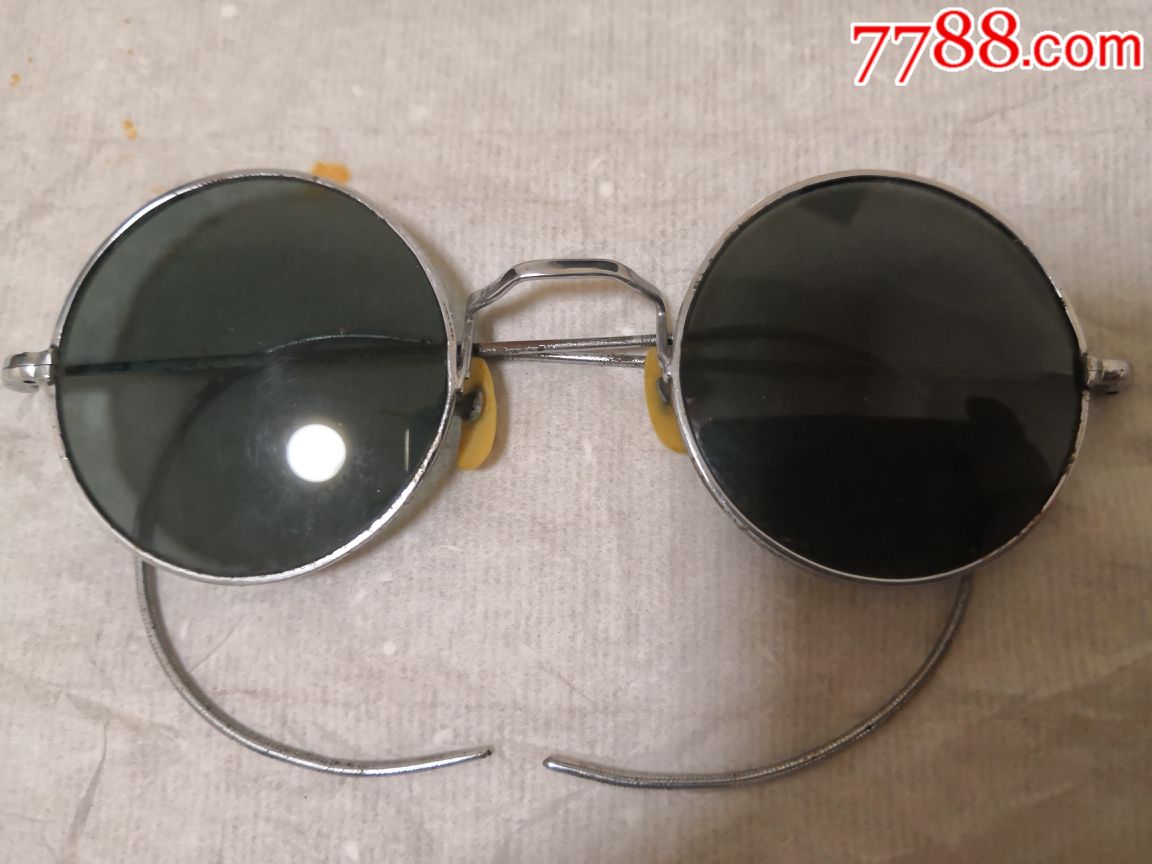 民国墨镜,带戳带盒