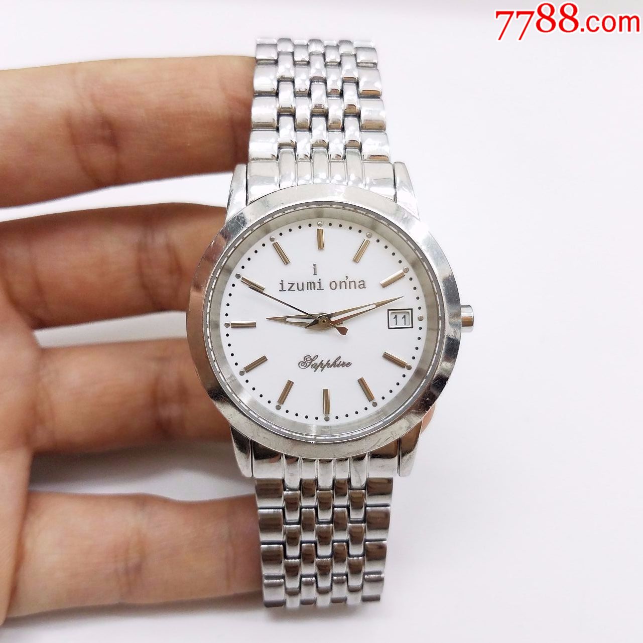 izumi-onna电子女表【高闪刻度,指针】【优雅简约表款】【走时正常】