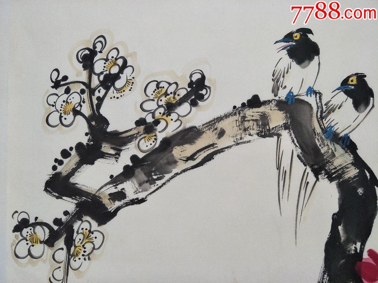 天津美术家协会理事,天津美术学院教授【贾宝珉】花鸟