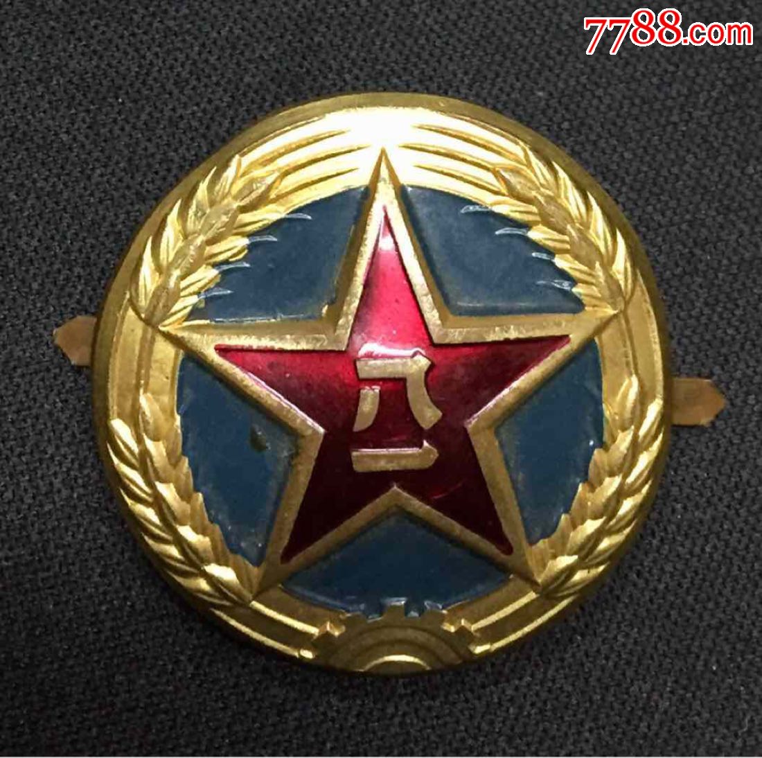 55式陆*帽徽