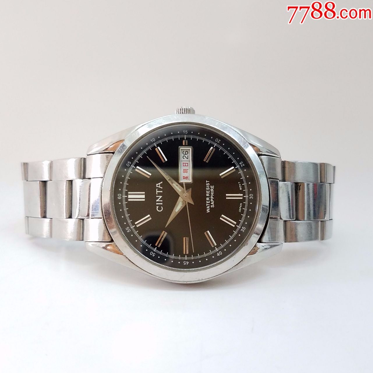 先达cinta电子男表【高闪立体刻度】【走时正常,日历好使】,手表/腕表