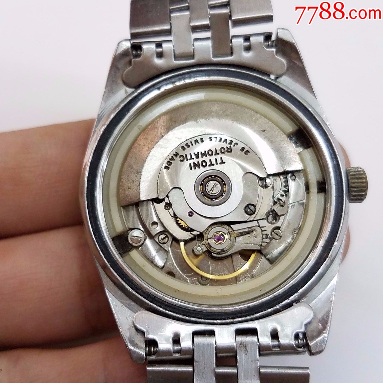 瑞士梅花自动机械男表【2784精磨机芯】