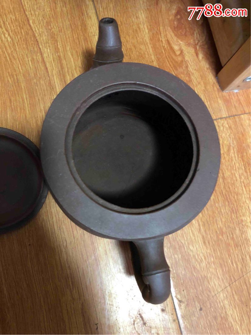 竹节型【紫砂壶】陈菊英制